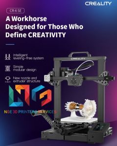 [Trả góp 0%]Máy in 3d Creality CR 6 SE khổ in 235*235*250mm Cân bàn tự động