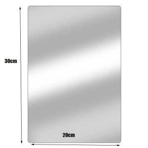 3D Self-adhesive Mirror Stickers Flexible Thicken - DIY Art Mirrors Acrylic Wall Decorations - Removable Mirror Wall Stickers - For Home Wall Decoration