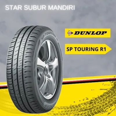 Ban Mobil Dunlop SP Touring R1 Performa Semua Musim 195/60 R15 - Aman & Tahan Lama