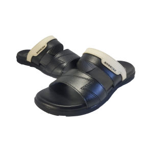 BOSSTEP FOOTWEAR CROCODILE – Sandal Selop Slide Slip On Pria Black BT02