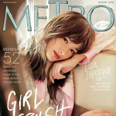 Metro Magazine August 2016 LIZA SOBERANO