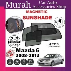 Mazda 6 2008-2012 Strong Magnetic Sunshade [4pcs]