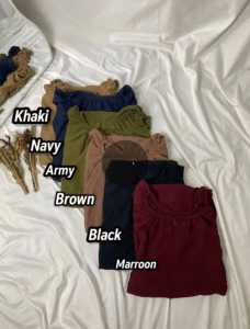 New collections-Alia Simple and Elegant Blouse crinkle premium Ironless