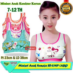 12Pcs Miniset Anak Perempuan SD-SMP Remaja ABG6-12Tahun-Miniset Hello Kitty Tali Besar-Vegasus Store