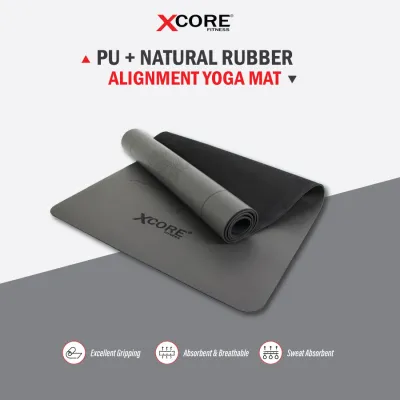 PU Natural Rubber Yoga Mat