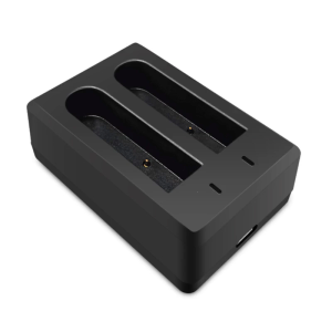 NP40 Charging Dock Dual Micro USB Batteries Charging Adapter for NP40 Two Batteries FastCharging