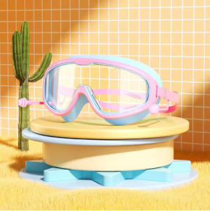 HQแว่นตาว่ายน้ำเด็ก กันน้ําและป้องกันหมอก สวมใส่สบาย ตาโปน มุมมองภาพ HD ทนต่อการขัดถูและทนต่อการตกหล่น พอดีป้องกันการรั่วซึม（แว่นกันน้ำ แว่นตาว่ายน้ำ มีแว่นตาว่ายน้ำ แว่นว่ายน้ำ แว่นว่ายน้ำผู้ใหญ่ เด็กแว่นตาว่ายน้ำกันน้ำ
