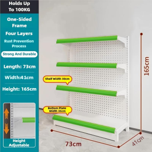 5 Layers Supermarket Snack Rack Metal Shelves Display Stand Rack Kitchen Multi Storage Rack Store Shelf