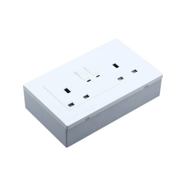 British Standard Junction Box Conceal Wiring, Exposure Wiring, Exposure Wiring, Exposure Box, British Standard Wall Switch Socket, 146 Type British Bottom Box