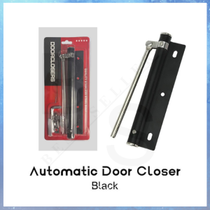 Stainless Steel Automatic Door Closer Silver/Black Silent Self Closing Door Lock