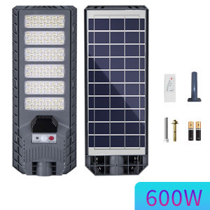 Lampu jalan solar cell otomatis outdoor LED lampu solar cell outdoor solar Light Tenaga Surya dengan Remote