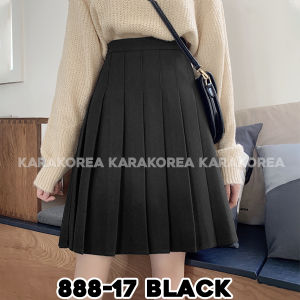 KARAKOREA 888 Tennis Midi Skirt/ Rok Midi/Korean Pleated Skirt/Rok Lipit Lisa Blackpink/Rok Autumn/Rok Korea Skirt
