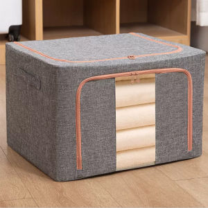 storage box penyimpanan baju / Lipat kotak penyimpanan / organizer box /organizer box/ tahan lembab storage box 72L