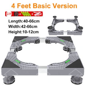 Goody Refrigerator Rack Stand 999kg Washing Machine Stand Ref Stand With Wheels Patungan ng