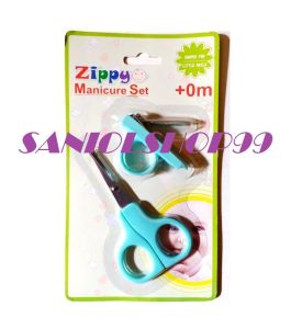Gunting kuku bayi set 2 in 1 Zippy manicure set
