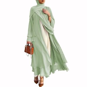 Abaya cardigate fashion Muslim abaya Muslimah Jubah abaya dress kaftan