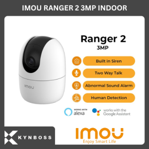 PROMO IMOU RANGER 2 3MP SMART CAMERA WIRELESS CCTV WIFI INDOOR PAN & TILT