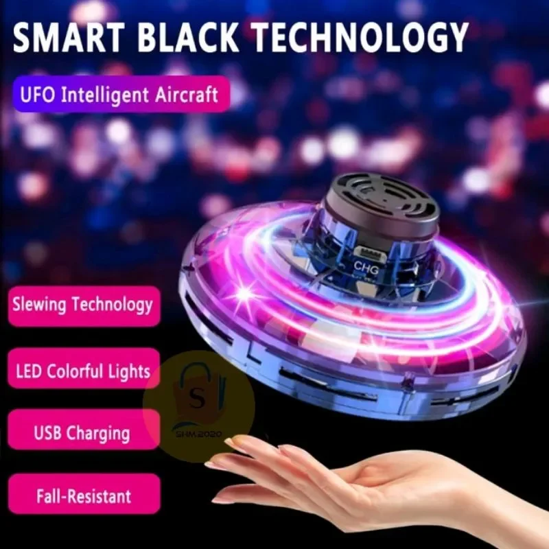 Flying Spinner Mini UFO Drone Induction Flying Toy Hand Operated Roundabout  Smart Levitation Flying Drone Children Friend Gift | Lazada.vn