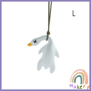Makery【Ready in Stock】 UV Changeable Color Roast Duck Pendant Creative Keychain Bag Decoration Fashion Accessory 1Pc
