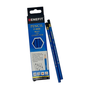 (12pcs) Pensil 2B Silver Gold Neon Pastel Computer Biru Hijau premium BENEFIT
