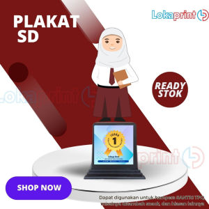 plakat Akrilik SEKOLAH SD model 1 berdiri