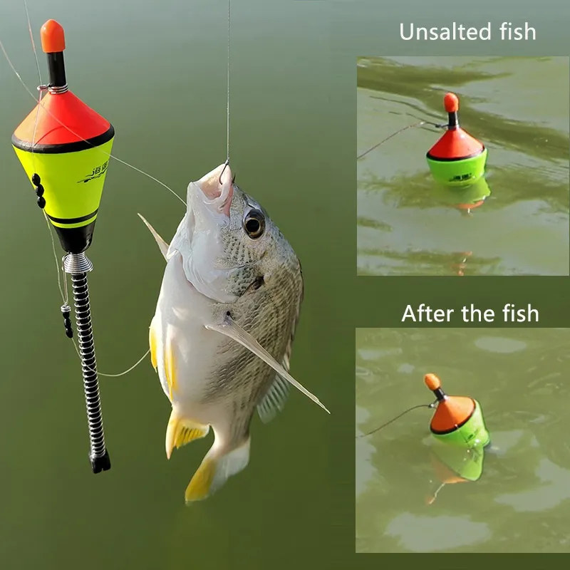Portable Automatic Fishing Float Fishing Accessories Fast Fishing Bobber  Set Fishing Float Device