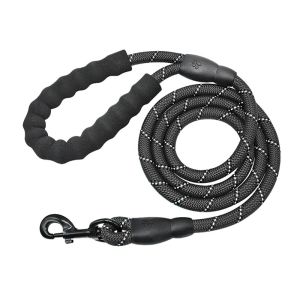 Reflective Pet Dog Leash Soft Handle Dog Rope Nylon Dog Strap Belt Traction Rope Running Glow In The Dark Pet Lead