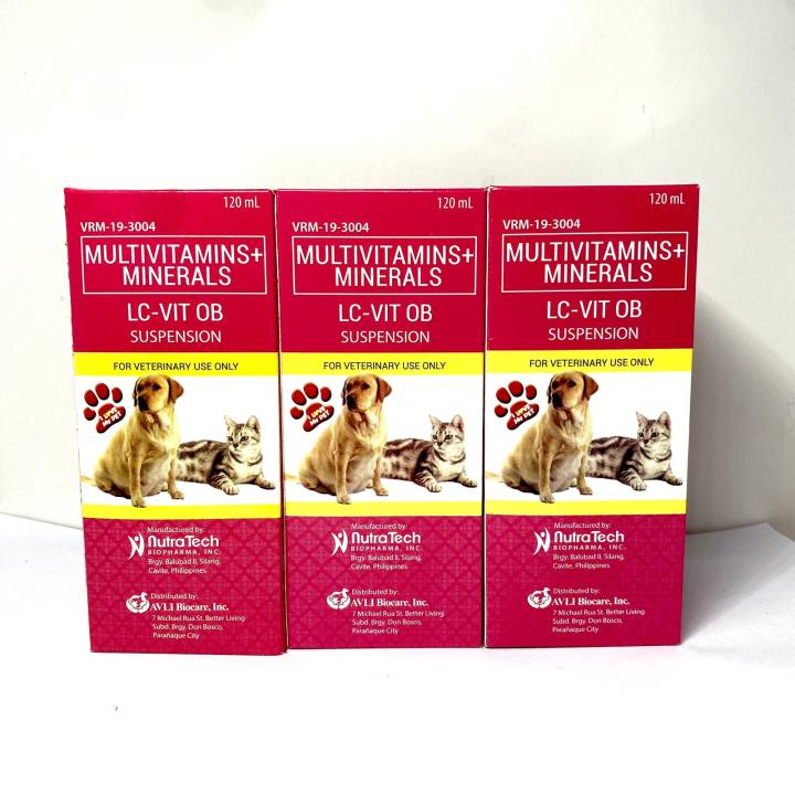 [VETKLIX] 3pcs LCVit OB Syrup (Vitamins & Mineral) for Pregnant