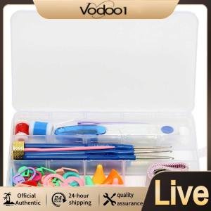 Durable 16-Size Crochet Hook Set with Soft Handles for Easy Crochet and Knitting Work