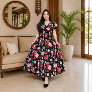 DASTER BALI MOZA | BAJU WANITA TERBARU | LONGDRESS