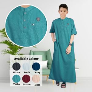 KOKO AZMI gamis anak laki laki/jubah anak TKSDSMP/baju muslim anak premium BAHAN TERBAIK INDONESIA