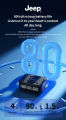 Jeep EW130 Wireless Earbuds Bluetooth 5.4 Headphones , 80 hours of Ultra-Long Battery Life  Bluetooth Earbuds, Deep Bass Gaming music Earphones with ENC Mic, Waterproof and sweatproof Wireless Headsets for Workout/Running. 