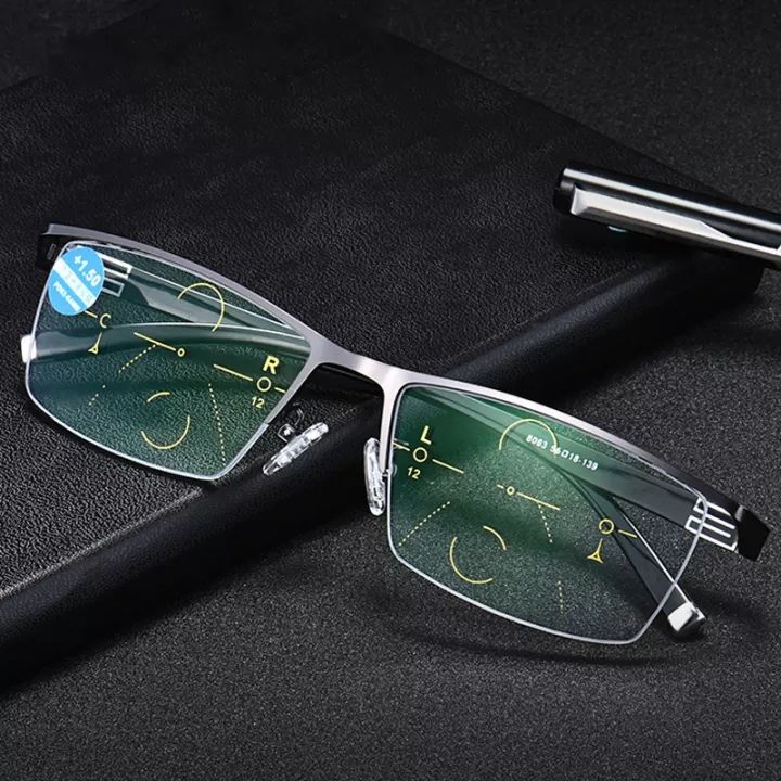 Adjustable Vision Bifocal Transition Photochromic Progressive Reading ...