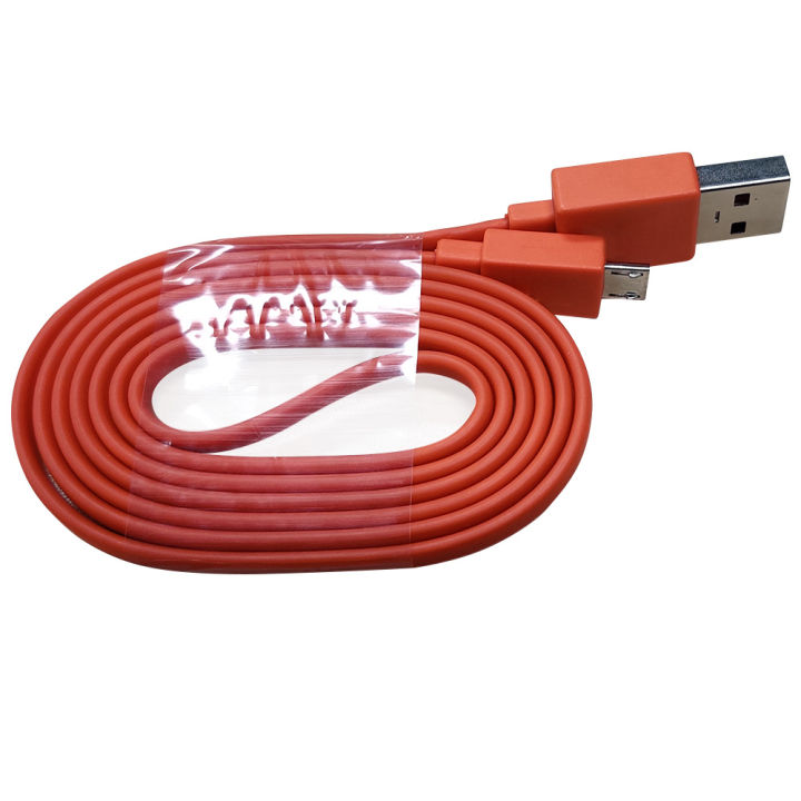 Orange USB Charger Cable Cord for JBL Charge 3+ Flip3 Flip2