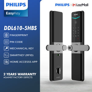 PHILIPS EasyKey DDL610-5HBS - Lever Type Smart Door Lock