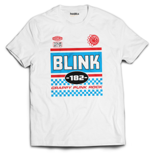 Kaos Band BLINK 182 Crappy Punk Rock Tshirt Bootleg Baju Musik Melodic Pop Punk