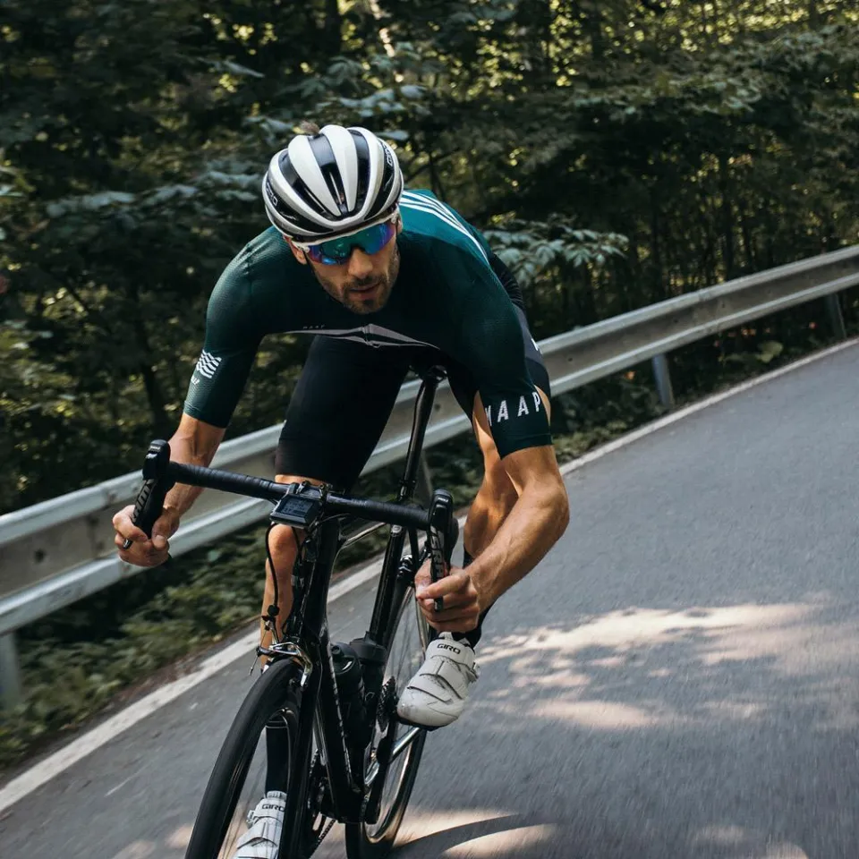 Men Summer Short sleeve Cycling Jersey MAAP M-Flag Ultra Light 