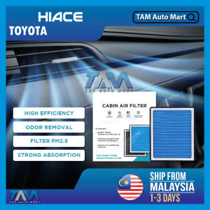 Toyota Hiace TRH203 KDH200 (2005 - 2014) Cabin Aircond Filter Auto Air Conditioning Fresh Air Filter Replacement Parts