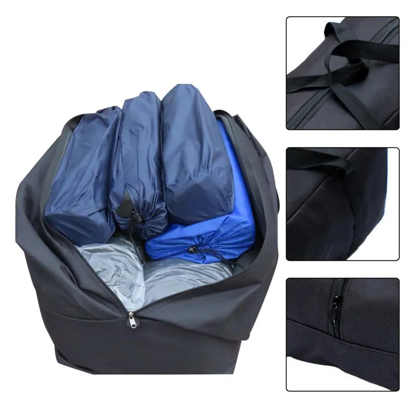 MLADEN Tent Storage Bag Large Capacity Oxford Cloth Camping Hiking Supplies  Organizer Fishing Rod Tent Pole Carry Bag