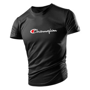 [Local Stock] VCC Summer Outdoor Fitness Sports Mens T Shirt Casual O-neck Short Sleeve Tops Fashion Hot Sale Sportswear Loose Breathable T-Shirt