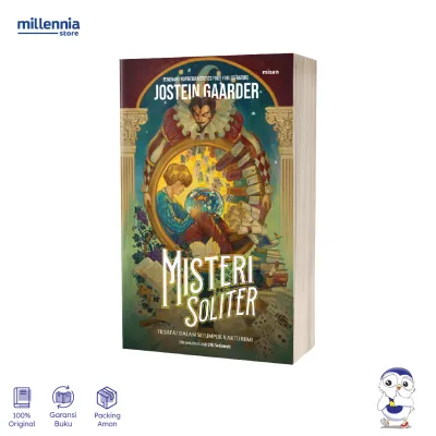 Novel Misteri Soliter : Filsafat dalam Setumpuk Kartu Remi - Jostein Gaarder - Novel Filsafat Terjemahan - Millennia