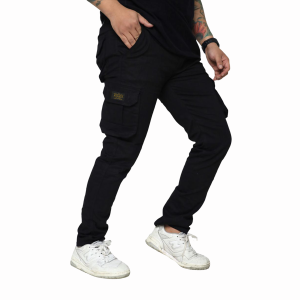 Cargo Pants Pria / Celana Cargo Panjang Slimfit Pdl Kargo Jumbo Mocca