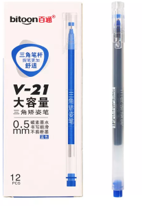 0.5mm  Ballpen Gel Pen Needle Head Gel Ink Pen Supplies Custom Gel Pen Promotional