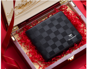 Ví nam 100% da bò thật nguyên tấm cao cấp có hộp và túi làm quà tặng