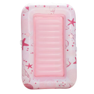 Inflatable PVC Water Lounge Bed Dual-Use Pool and Lawn Floatie for Comfortable Sunbathing