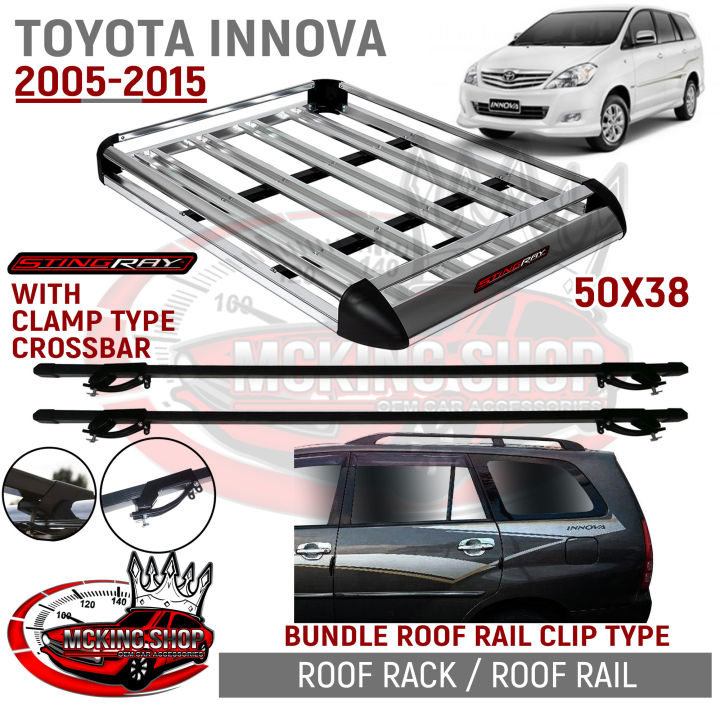 Toyota Innova 2005-2015 STINGRAY Aluminum Roof Rack Roofrack Top