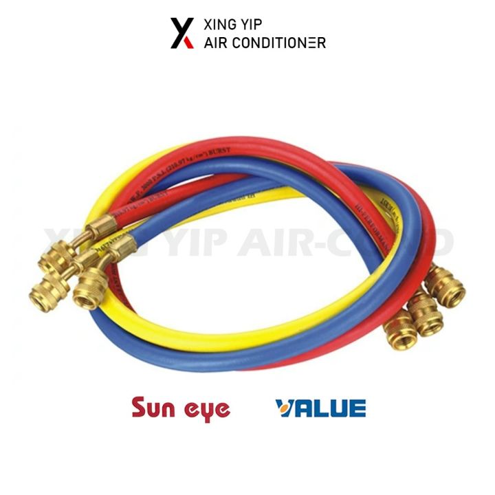 Sun Eye Manifold Gauge Charging Hose / Meter Gas Hose Air Cond