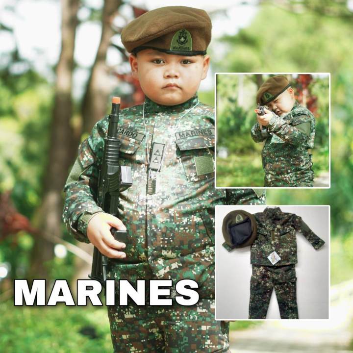 KIDS MARINES CAREER COSTUME | Lazada PH