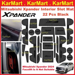 Mitsubishi Xpander FL 2020 - 2025 Slot Mat Luminous Glow Accessories Anti Slip Mat Mitsubishi xpander Aksesori Interior Drawer