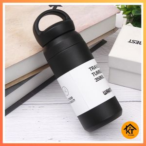 กระบอกน้ำเก็บอุณหภูมิ 500 ml. มีหูหิ้ว มี5สี เเข็งเเรง ทนทาน ฟู๊ดเกรด เก็บอุณหภูมิร้อน/เย็นได้นาน 8-12 ชม. KT987 อเนกประสงค์ จัดส่งภายใน48ชม.